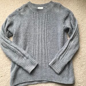 Lucky Brand Blue Grey Cozy Sweater